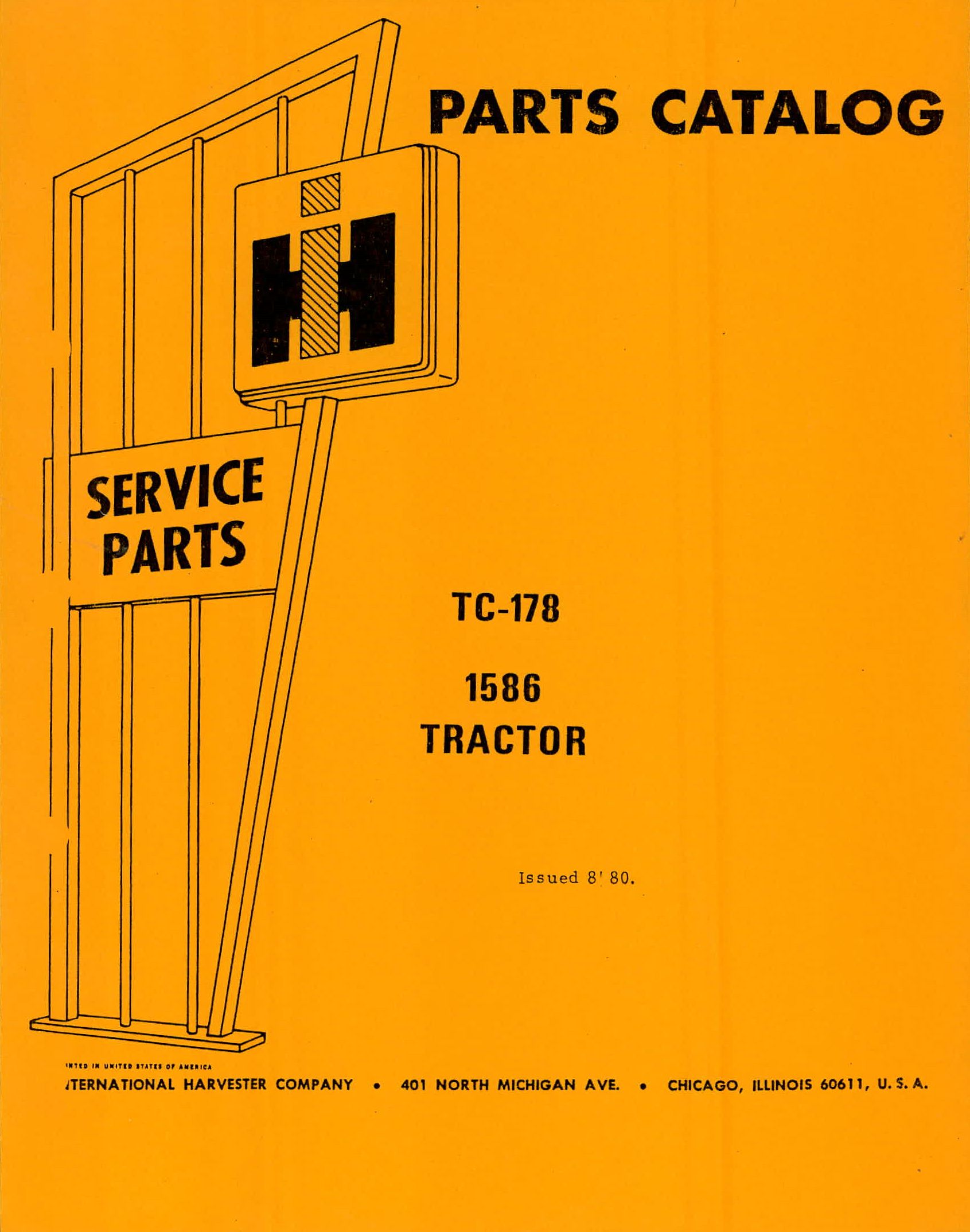 BB-TC-178 Binder Books IH MANUALS & DECALS
