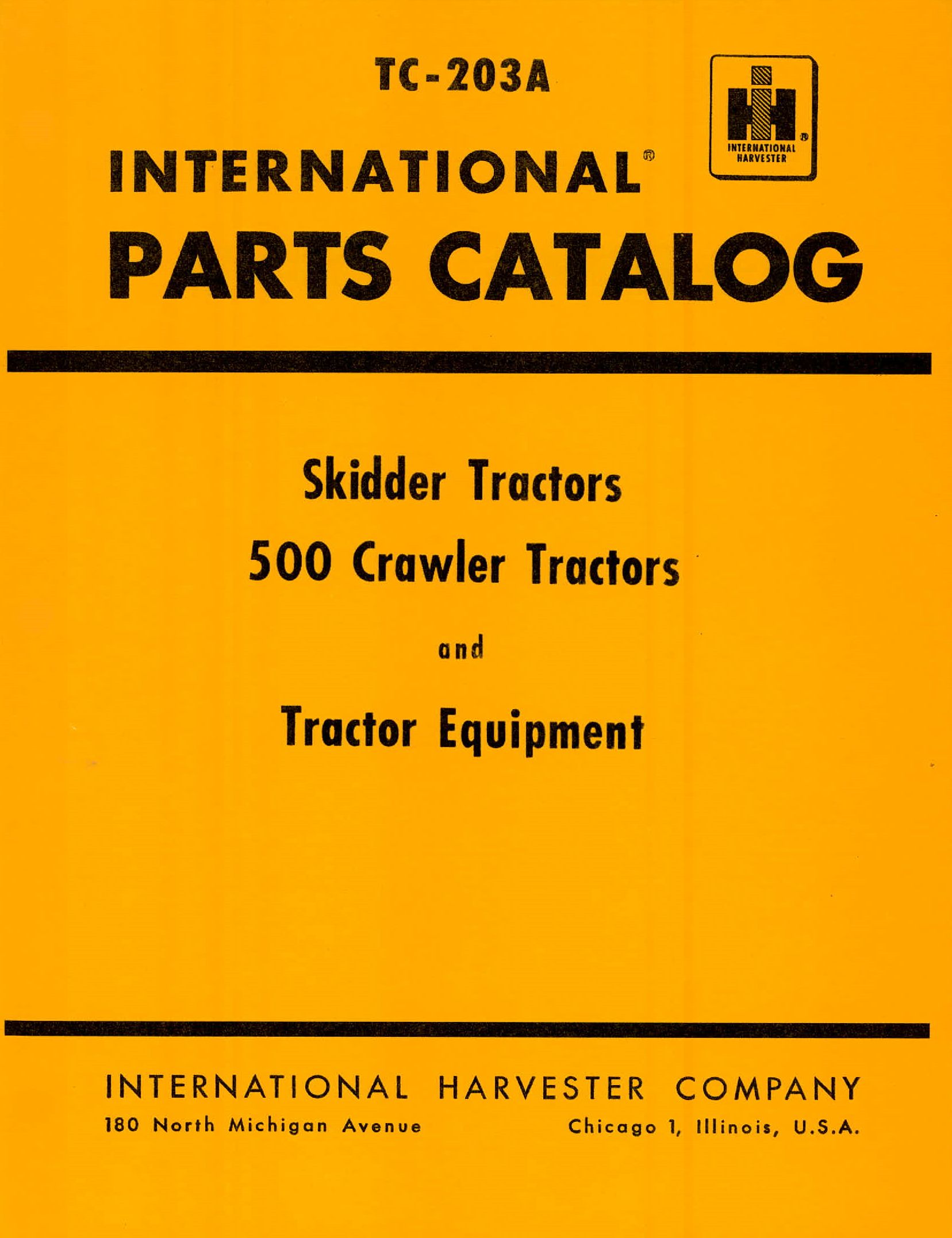 BB-TC-203A Binder Books IH MANUALS & DECALS