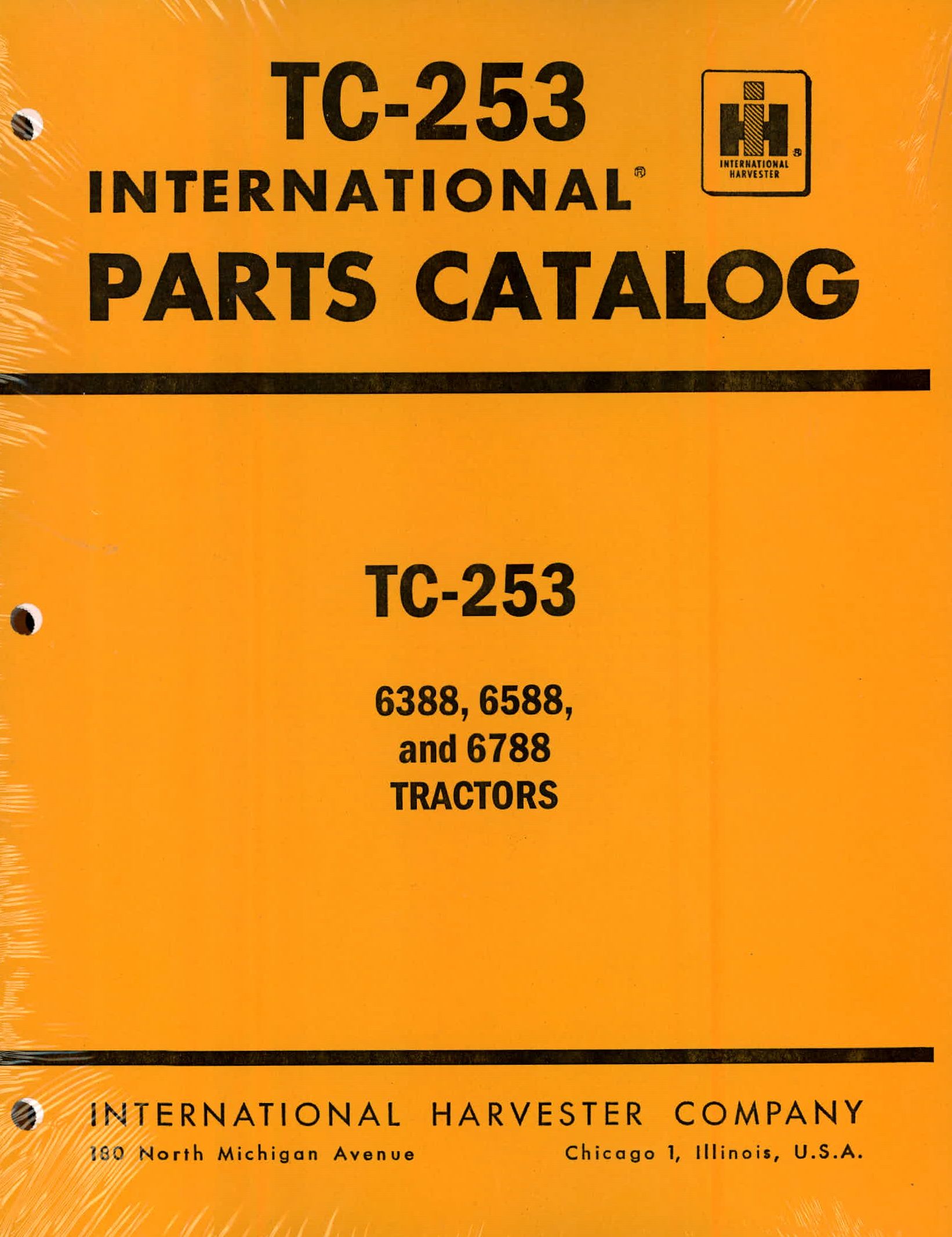 BB-TC-253 Binder Books IH MANUALS & DECALS