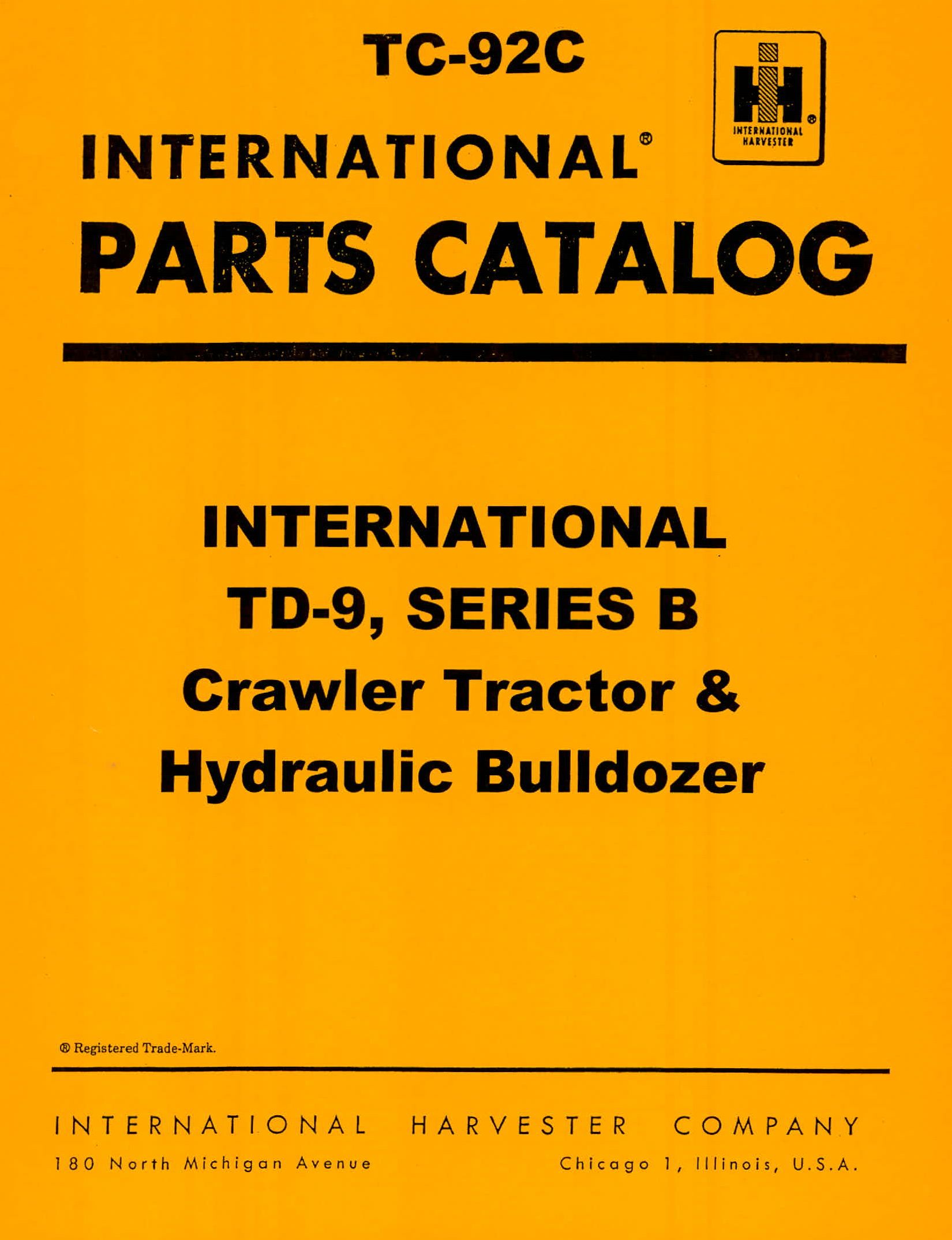 BB-TC-92C Binder Books IH MANUALS & DECALS