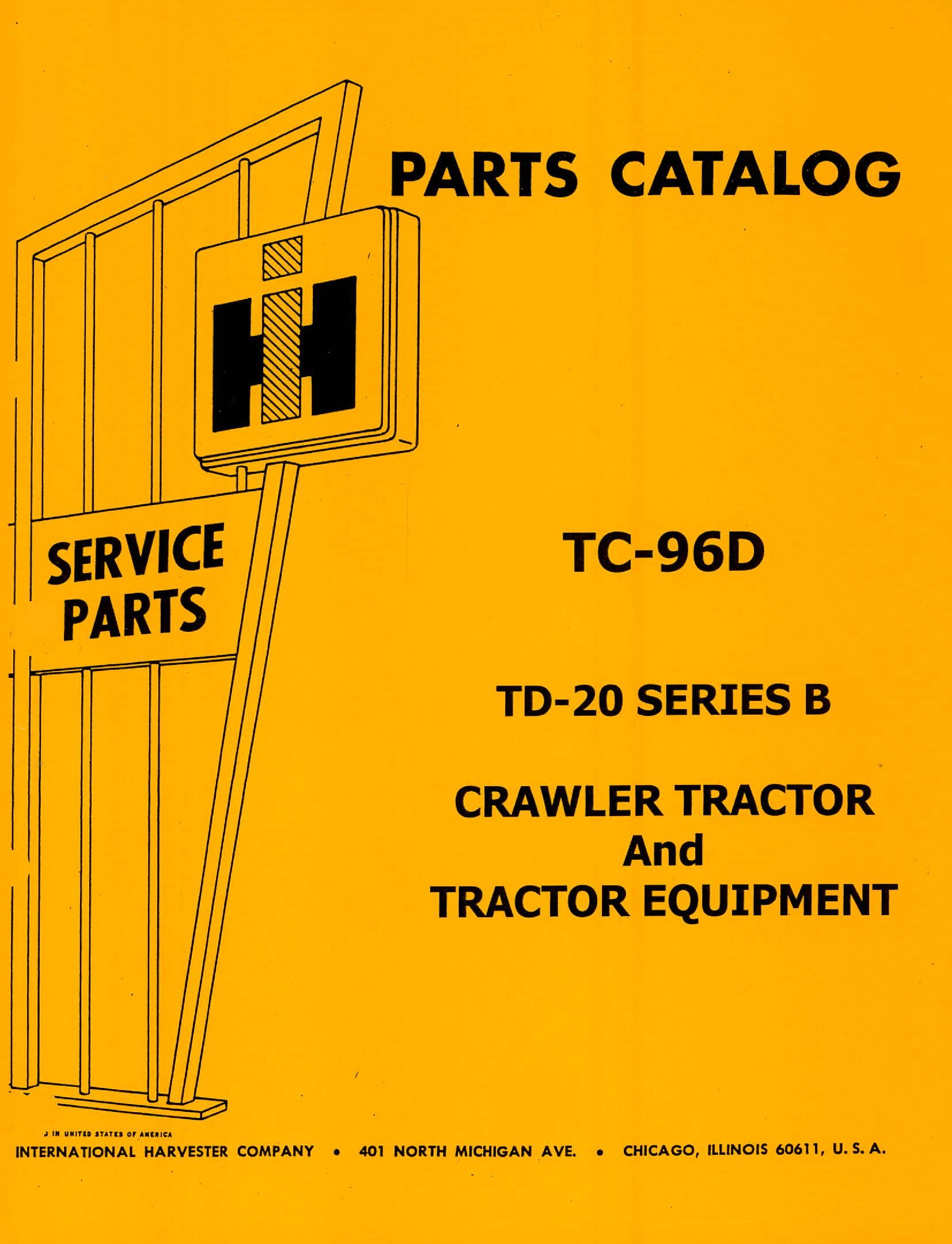 BB-TC-96D Binder Books IH MANUALS & DECALS
