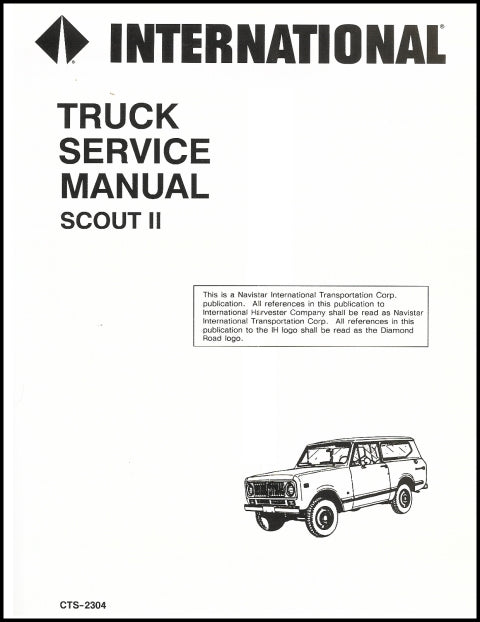 BB-CTS-2304 Binder Books IH MANUALS & DECALS