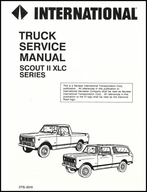 BB-CTS-2310 Binder Books IH MANUALS & DECALS