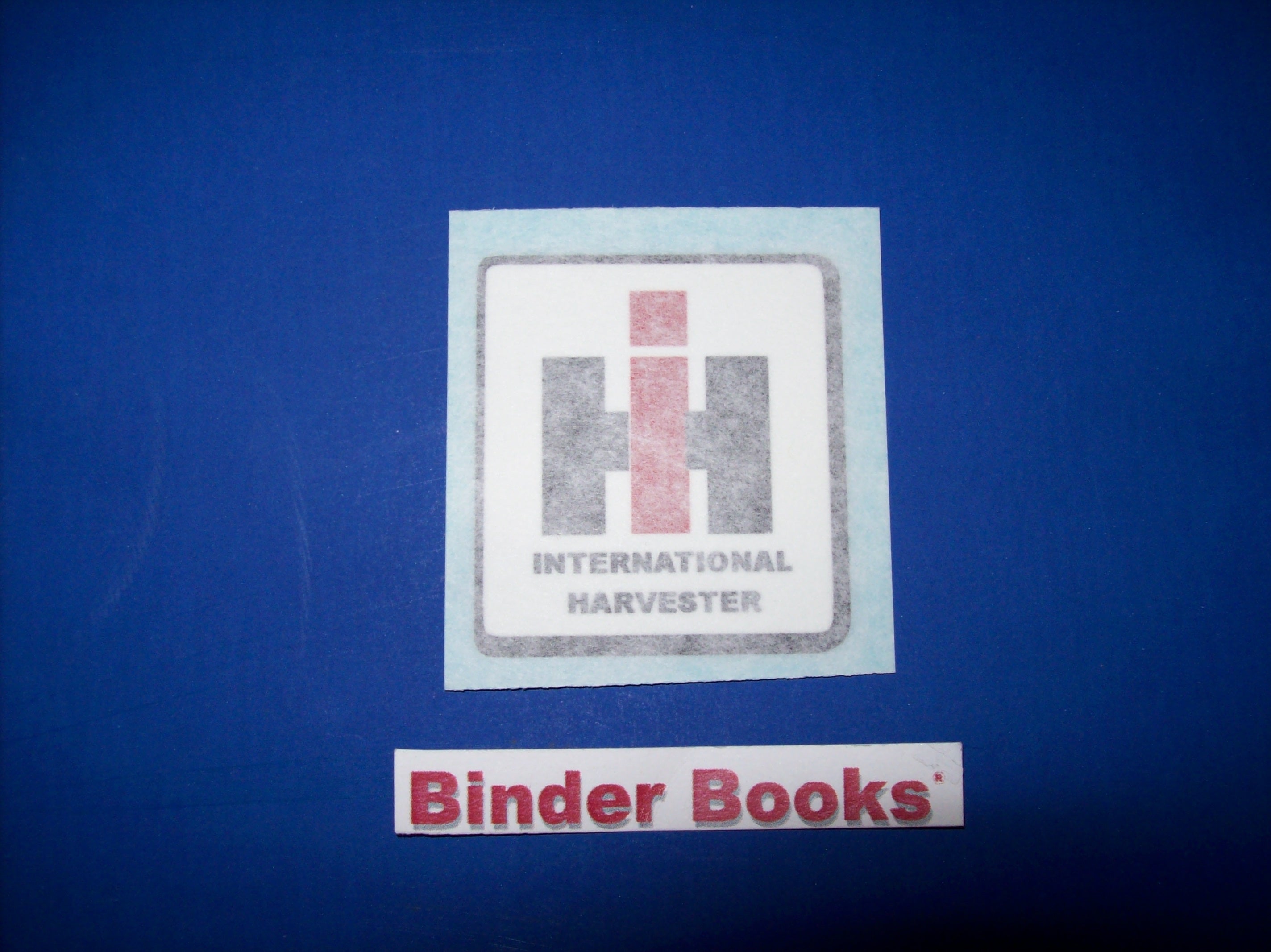 BB-DEC-CC-IH1 Binder Books IH MANUALS & DECALS