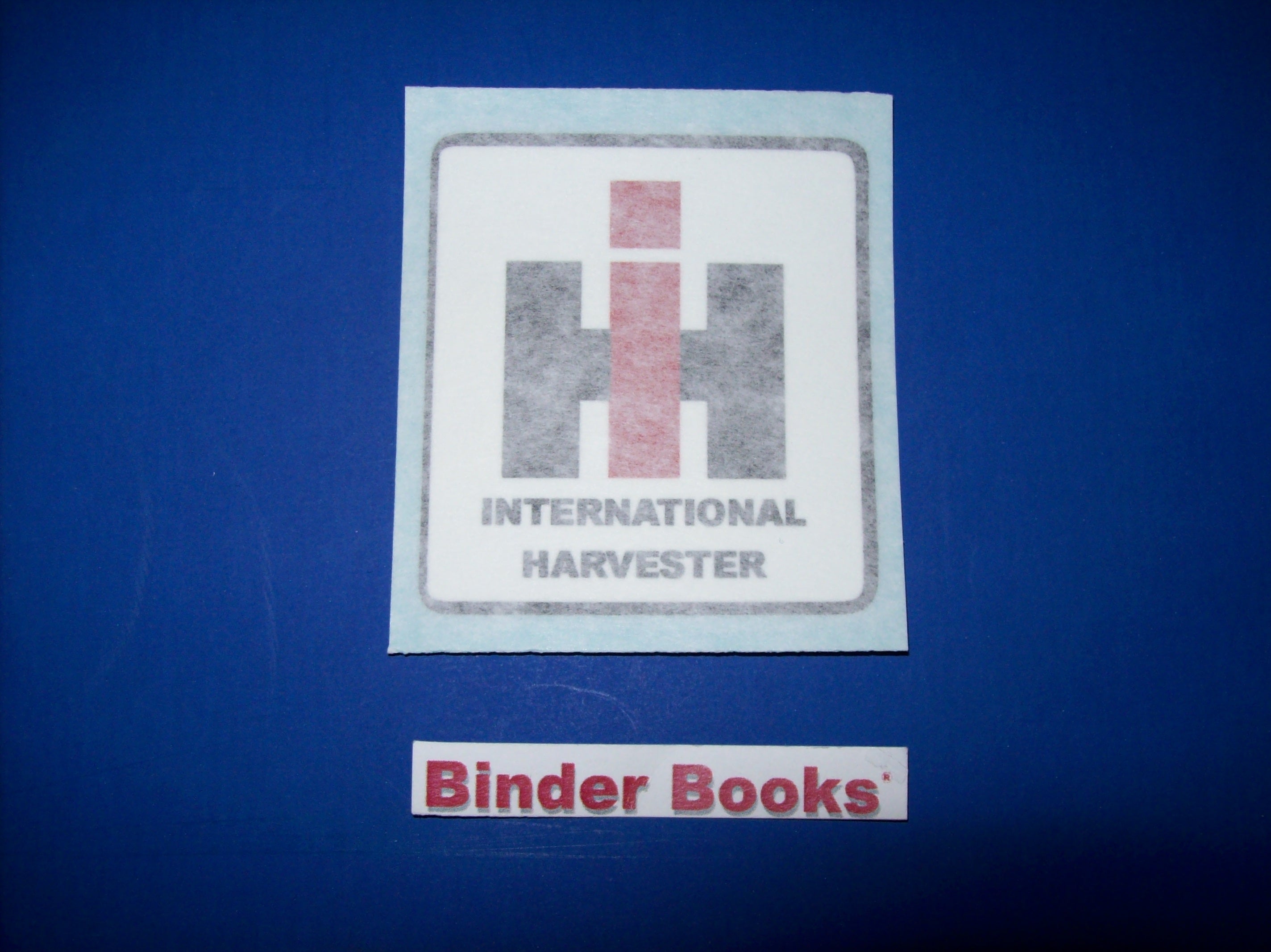 BB-DEC-CC-IH2 Binder Books IH MANUALS & DECALS