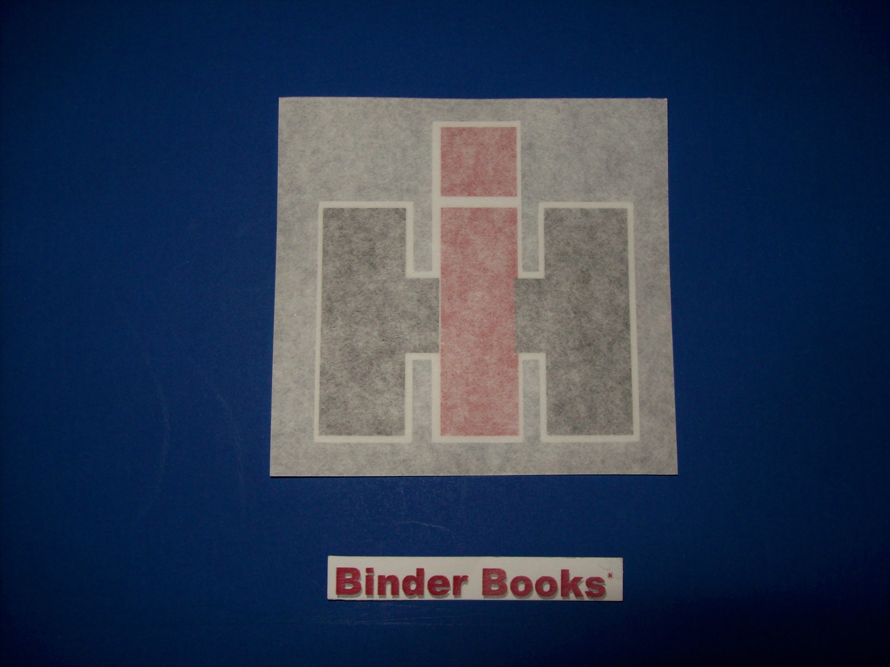 BB-DEC-CC-IHO2 Binder Books IH MANUALS & DECALS