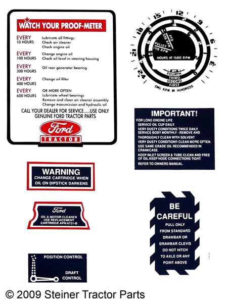 BB-DEC-FO-1939 Binder Books IH MANUALS & DECALS