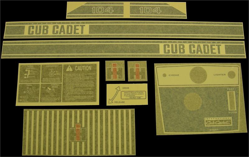 BB-DS-CC-104 Binder Books IH MANUALS & DECALS