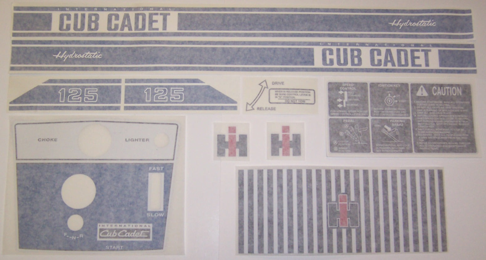 BB-DS-CC-125 Binder Books IH MANUALS & DECALS