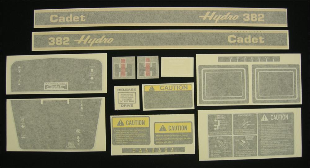 BB-DS-CC-382H Binder Books IH MANUALS & DECALS