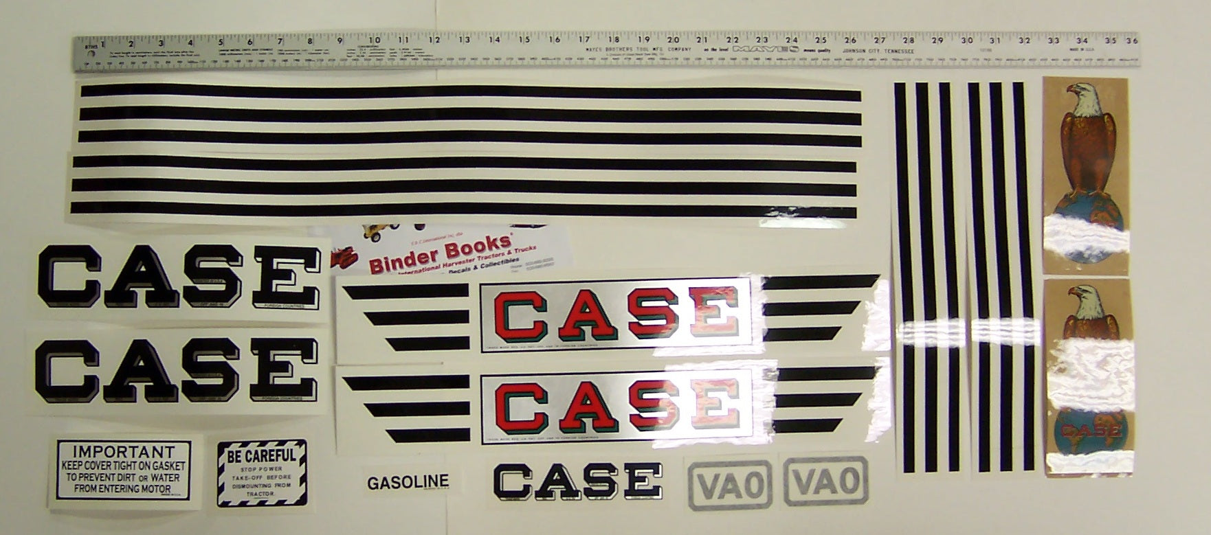 BB-DS-CS-VAO Binder Books IH MANUALS & DECALS
