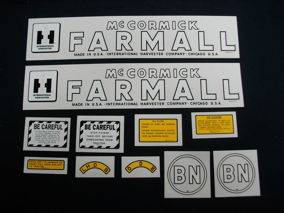 BB-DS-IH-MBN Binder Books IH MANUALS & DECALS
