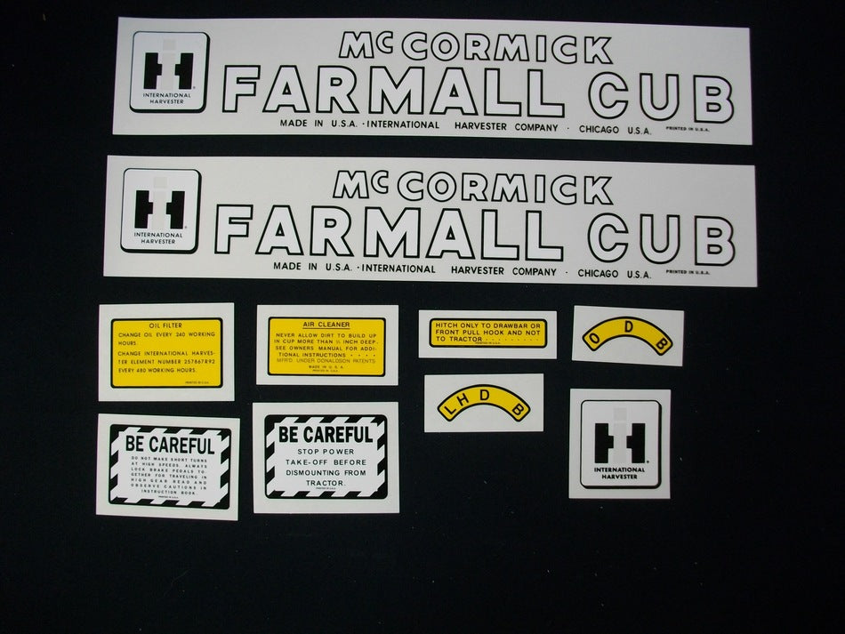 BB-DS-IH-MCUB Binder Books IH MANUALS & DECALS