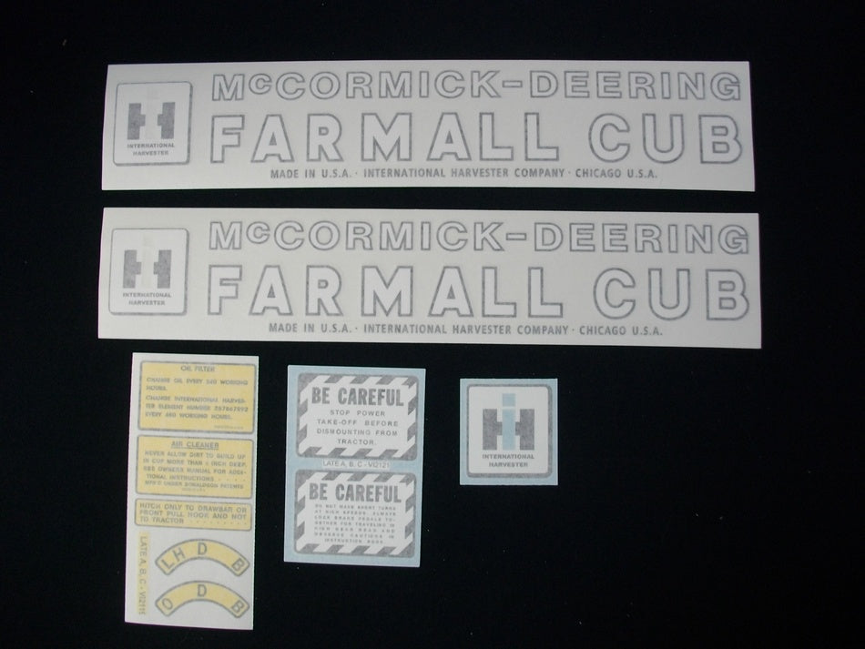 BB-DS-IH-MDCUBV Binder Books IH MANUALS & DECALS