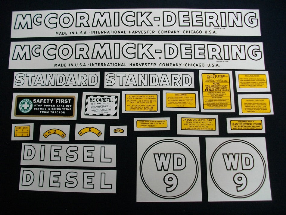 BB-DS-IH-MDWD9 Binder Books IH MANUALS & DECALS