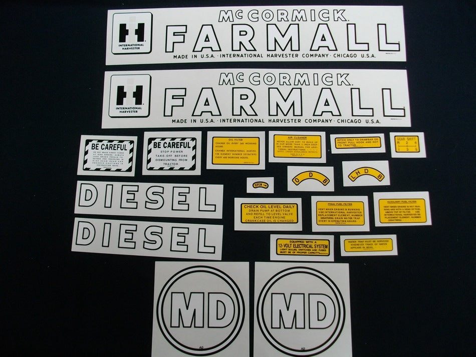 BB-DS-IH-MMD Binder Books IH MANUALS & DECALS