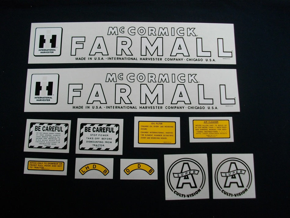 BB-DS-IH-MSAC Binder Books IH MANUALS & DECALS