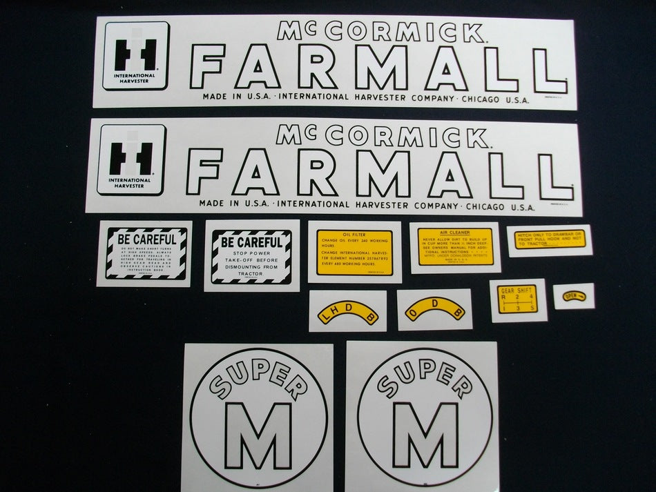 BB-DS-IH-MSM Binder Books IH MANUALS & DECALS