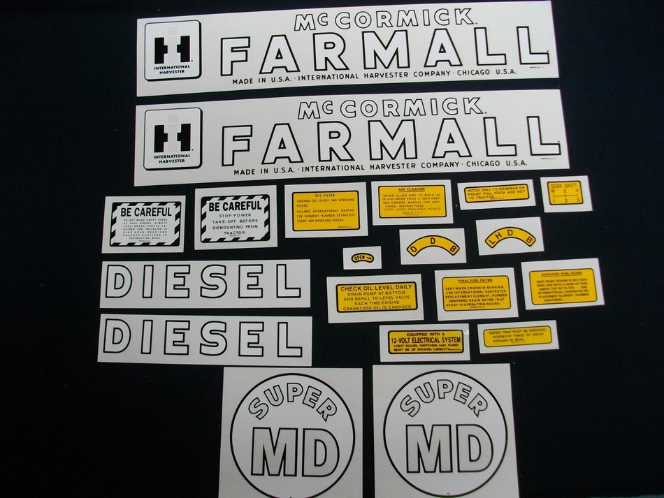 BB-DS-IH-MSMD Binder Books IH MANUALS & DECALS