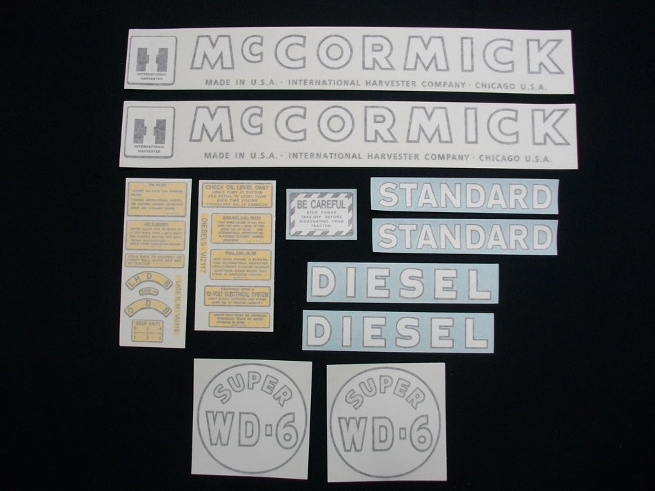 BB-DS-IH-MSWD6V Binder Books IH MANUALS & DECALS