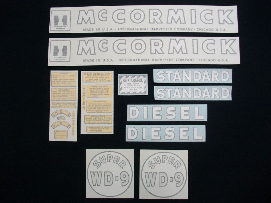 BB-DS-IH-MSWD9V Binder Books IH MANUALS & DECALS