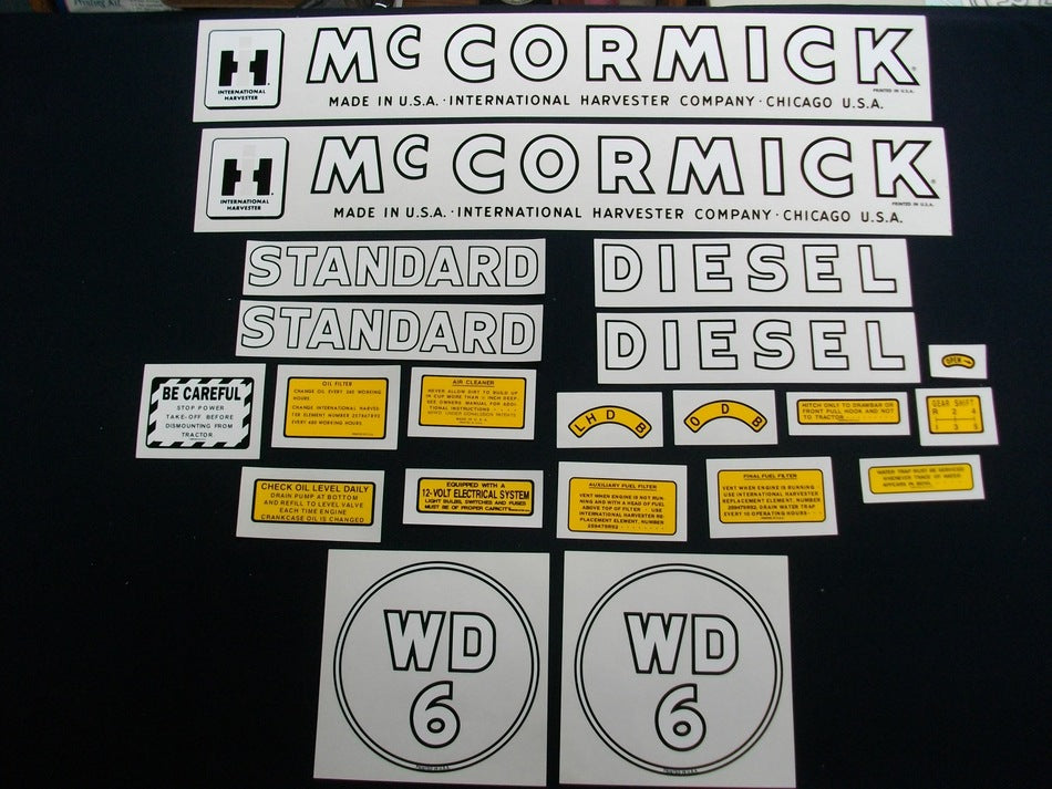 BB-DS-IH-MWD6 Binder Books IH MANUALS & DECALS