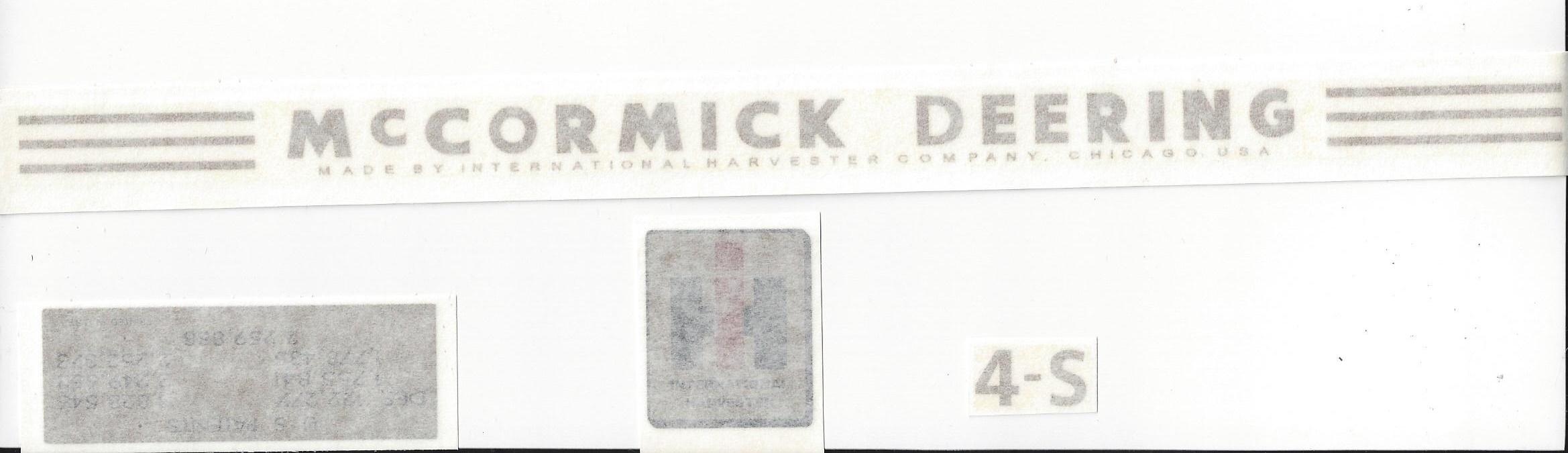 BB-DS-MD-4CSLV Binder Books IH MANUALS & DECALS