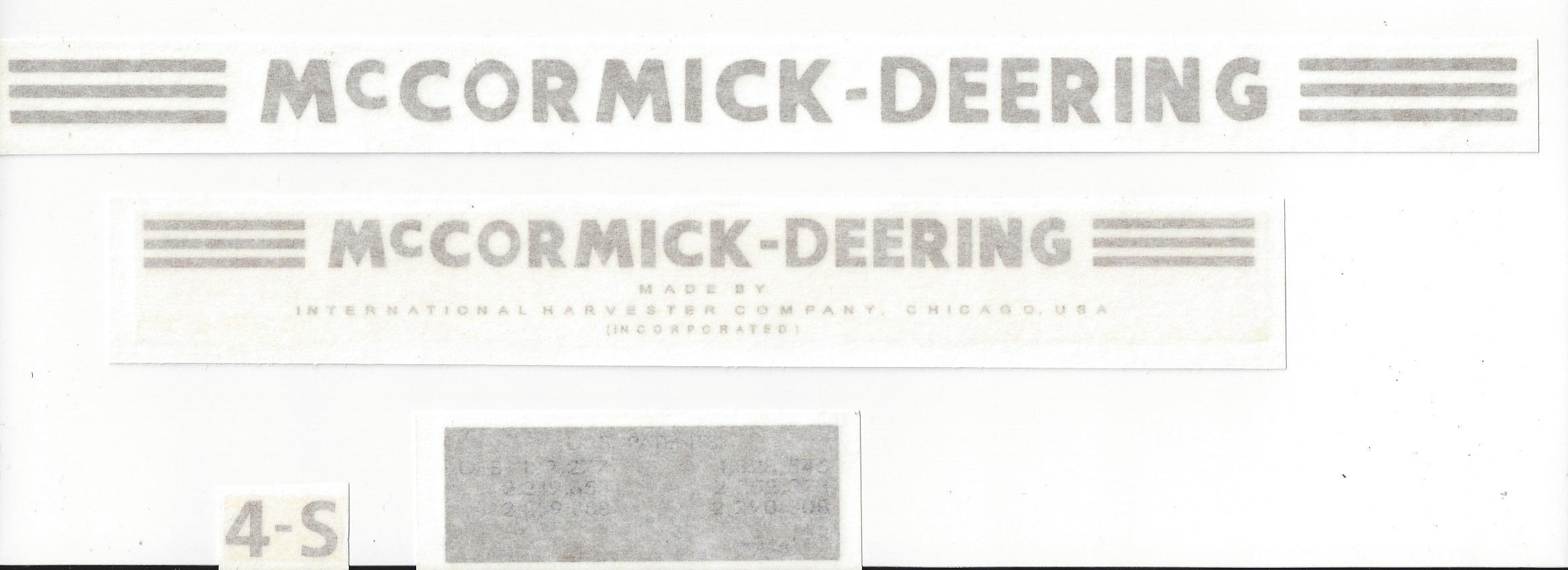 BB-DS-MD-4CSMV Binder Books IH MANUALS & DECALS