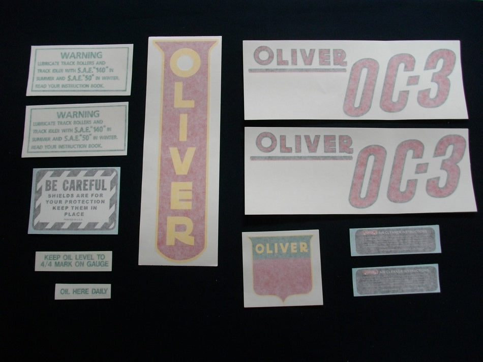 BB-DS-OL-OC3V Binder Books IH MANUALS & DECALS