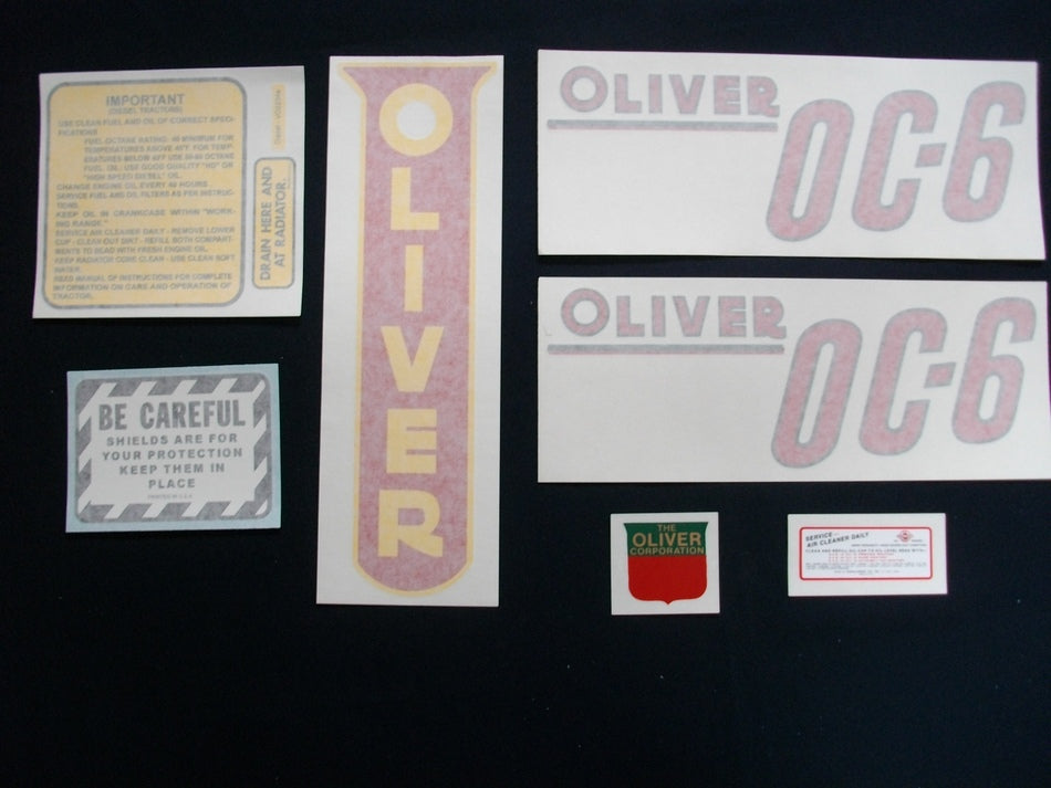 BB-DS-OL-OC6RV Binder Books IH MANUALS & DECALS