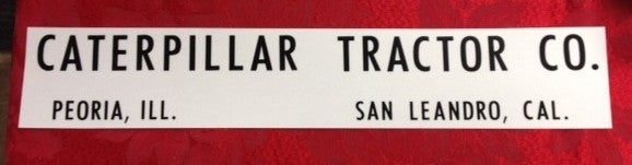 BB-DEC-CAT-CTS Binder Books IH MANUALS & DECALS