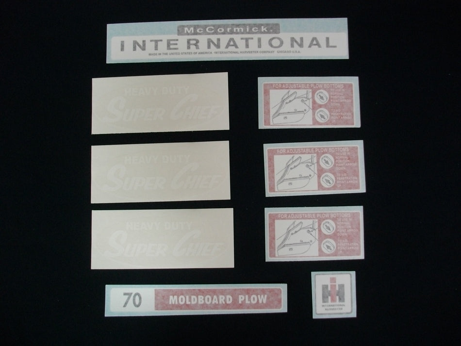 BB-DEC-IH-70MPV Binder Books IH MANUALS & DECALS