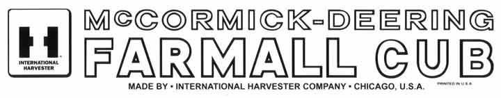 BB-DEC-IH-MDCUB Binder Books IH MANUALS & DECALS