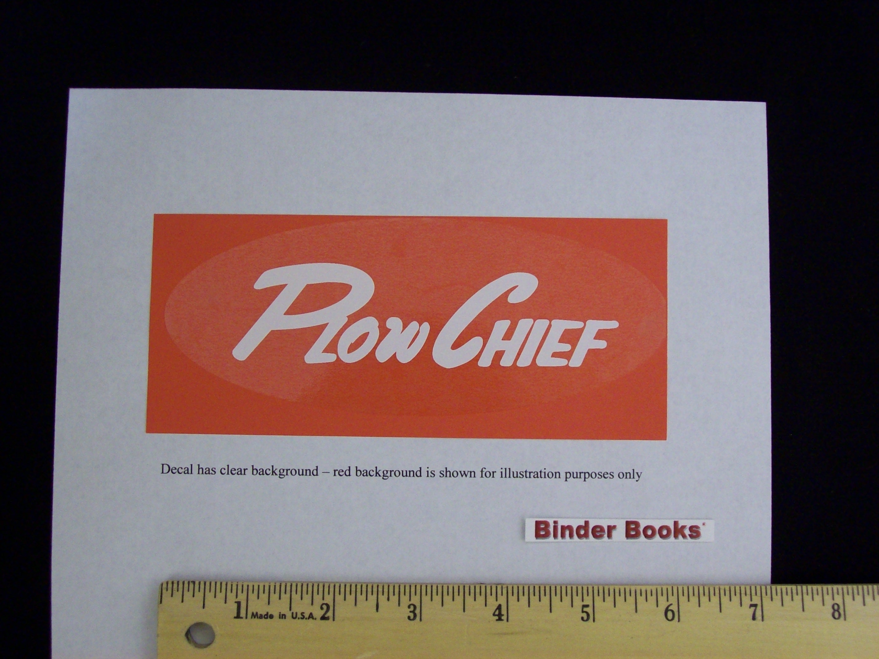 BB-DEC-IH-PCV Binder Books IH MANUALS & DECALS
