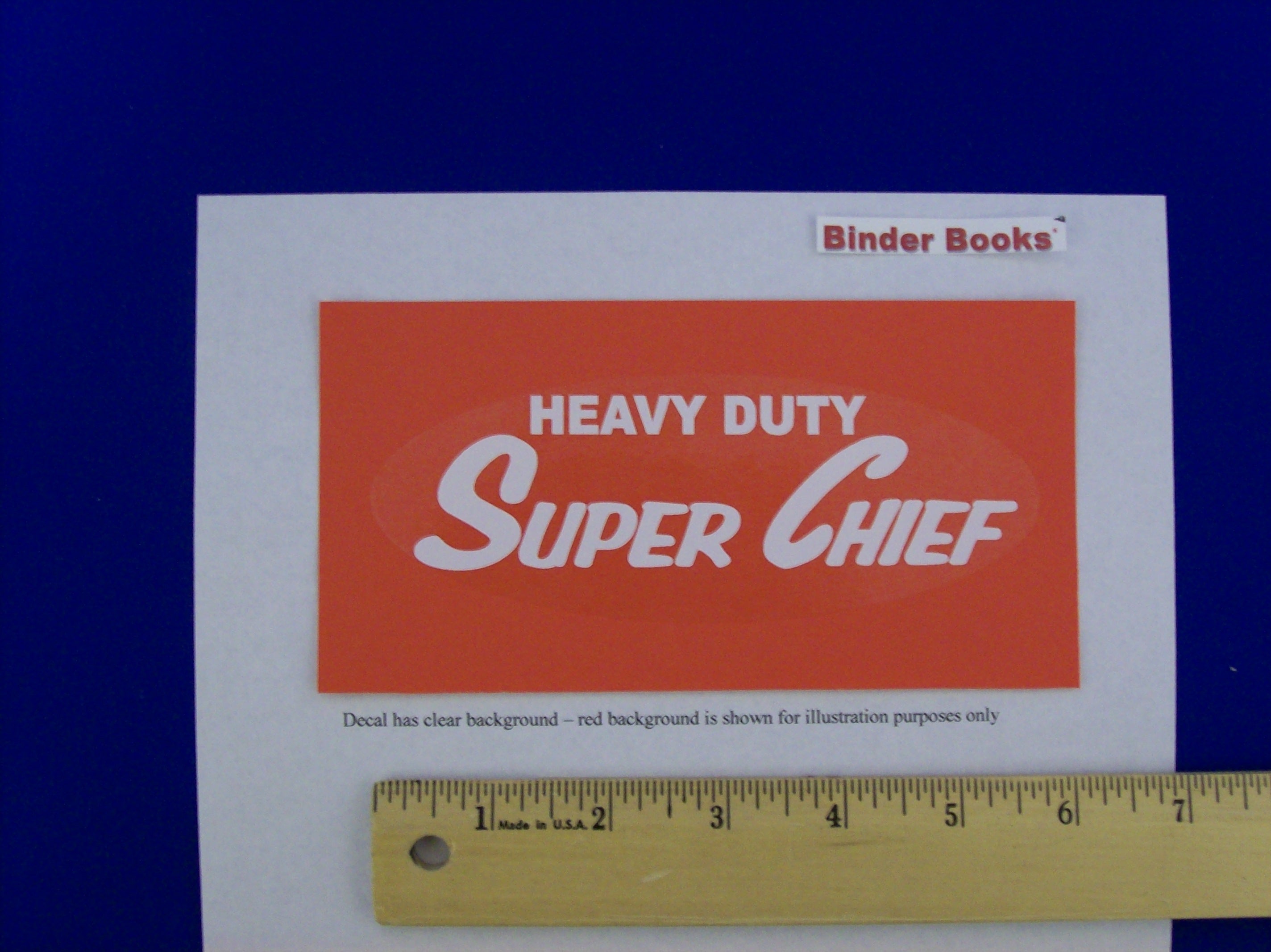 BB-DEC-IH-SCPV Binder Books IH MANUALS & DECALS