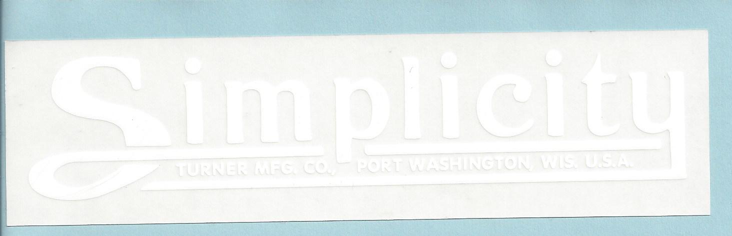 BB-DEC-SIMP Binder Books IH MANUALS & DECALS