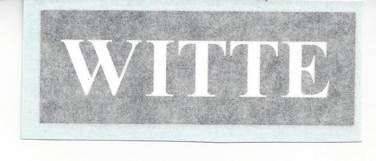 Witte Engine Decal – Binder Books