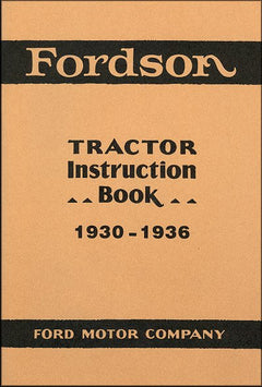 BB-FD-OM-1930 Binder Books IH MANUALS & DECALS