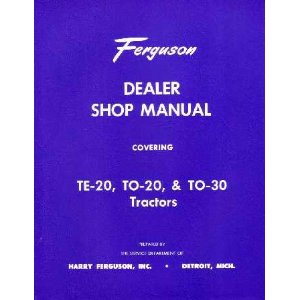 BB-FE-SM-TE-TO Binder Books IH MANUALS & DECALS