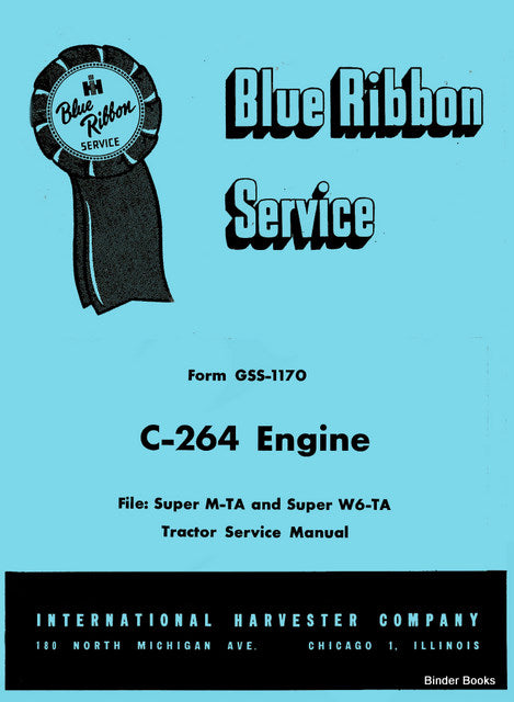 BB-GSS-SMTA Binder Books IH MANUALS & DECALS