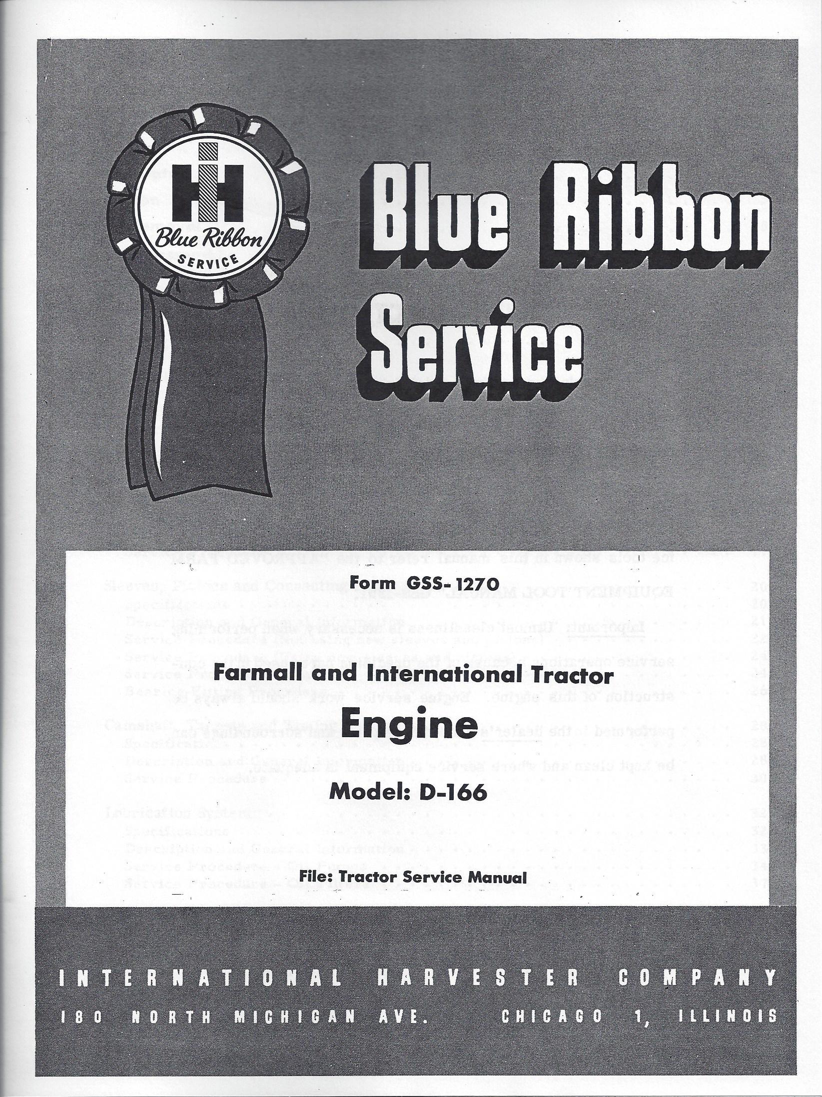 BB-GSS340DSET Binder Books IH MANUALS & DECALS