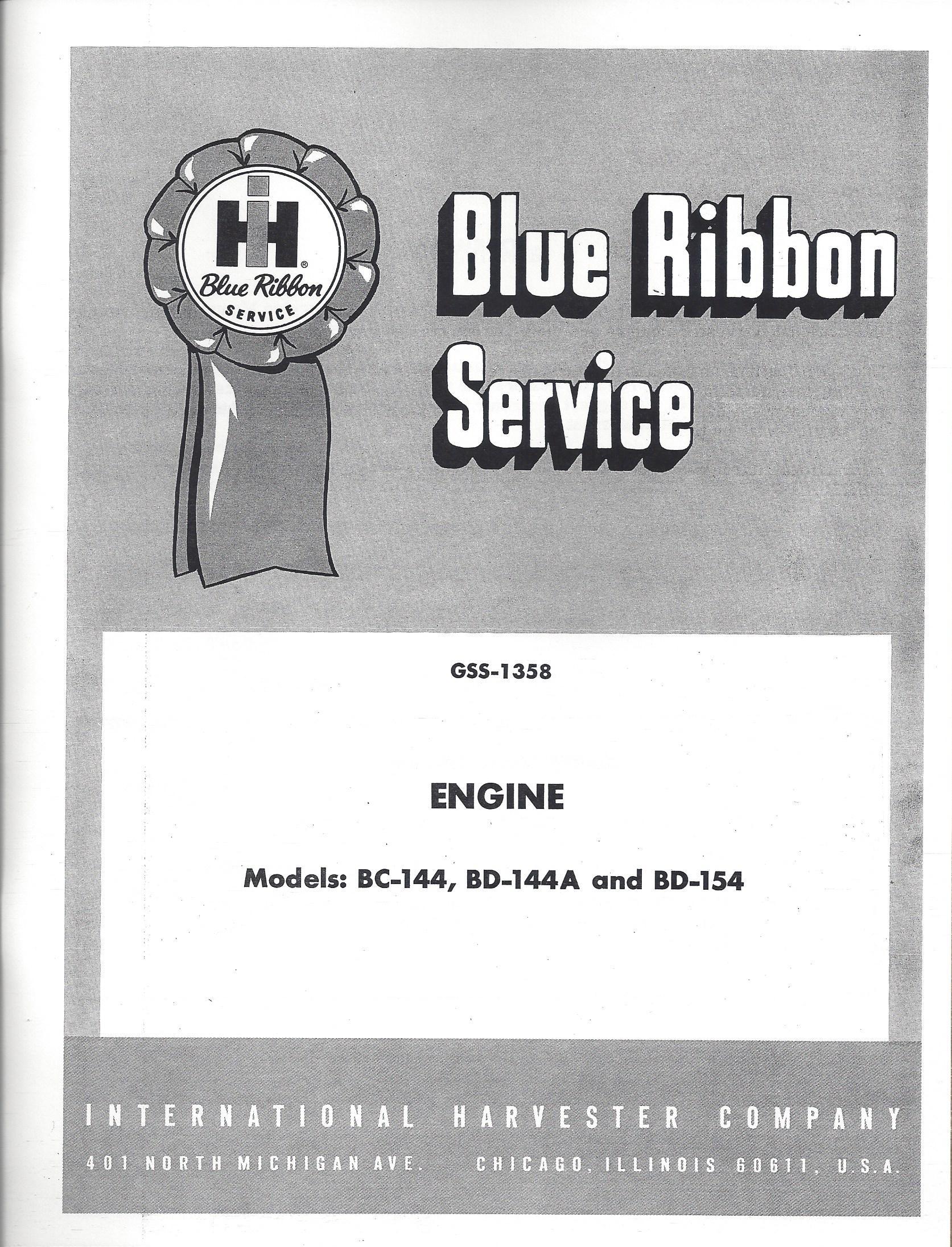 BB-GSS444SET Binder Books IH MANUALS & DECALS