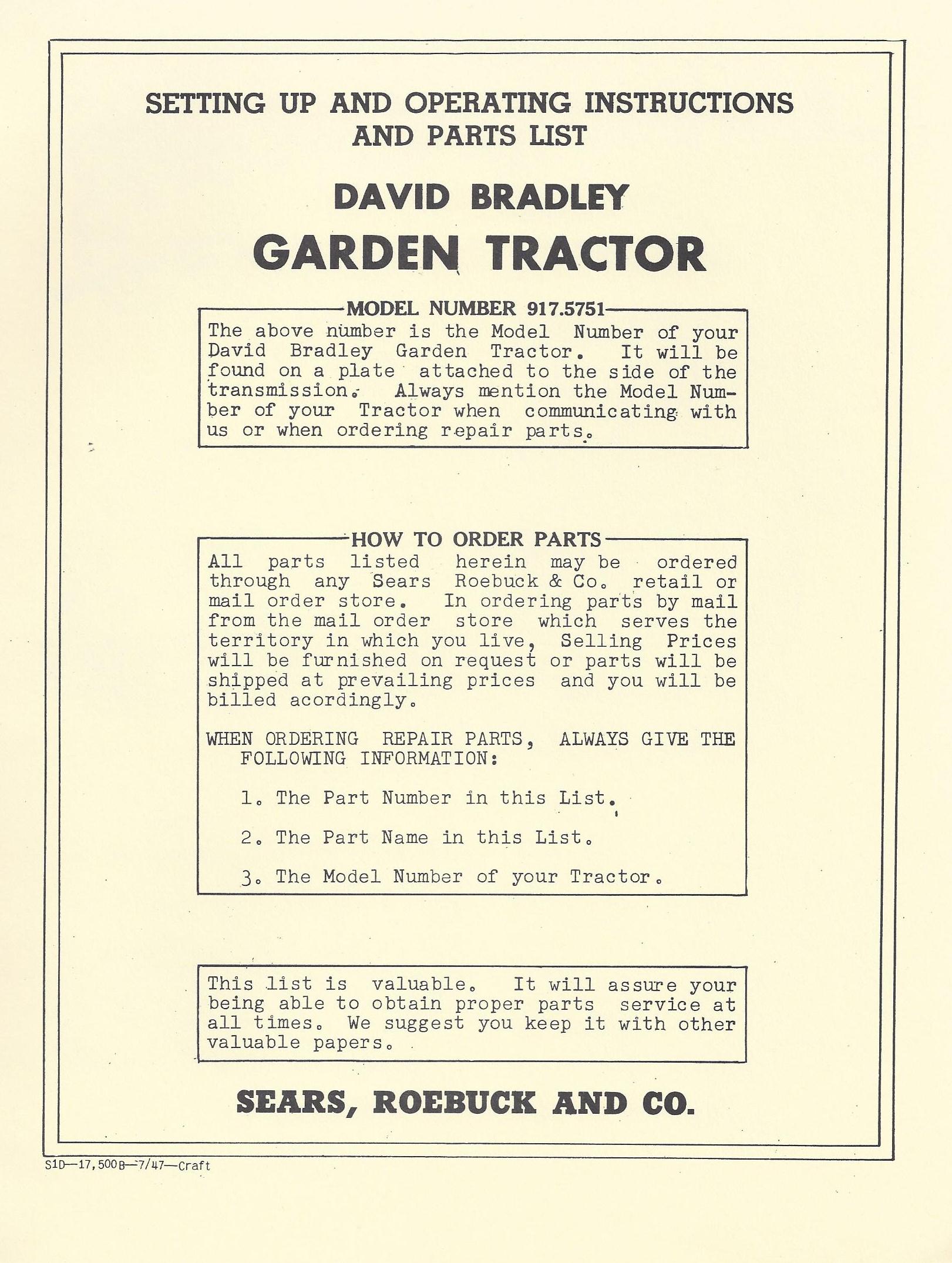 BB-GT-DB-OM Binder Books IH MANUALS & DECALS