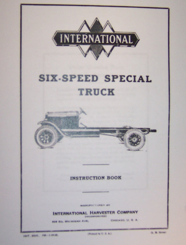BB-INT-3041 Binder Books IH MANUALS & DECALS