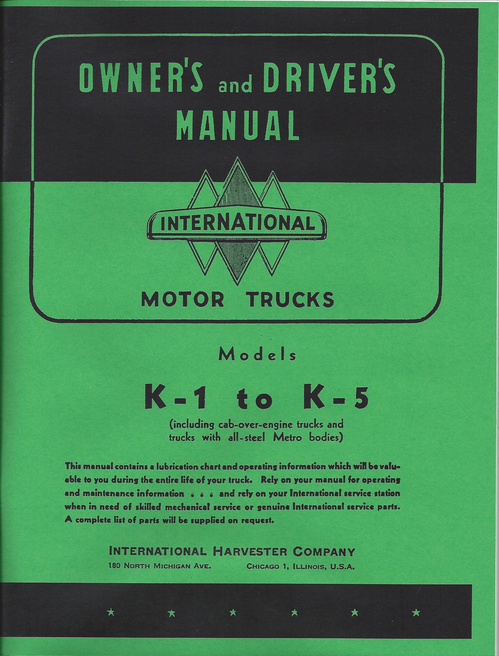 BB-INT-3574 Binder Books IH MANUALS & DECALS