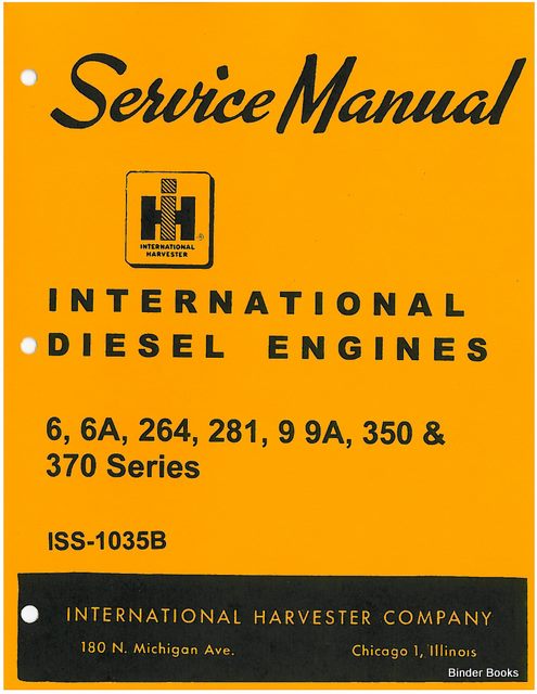 BB-GSS400DSET Binder Books IH MANUALS & DECALS