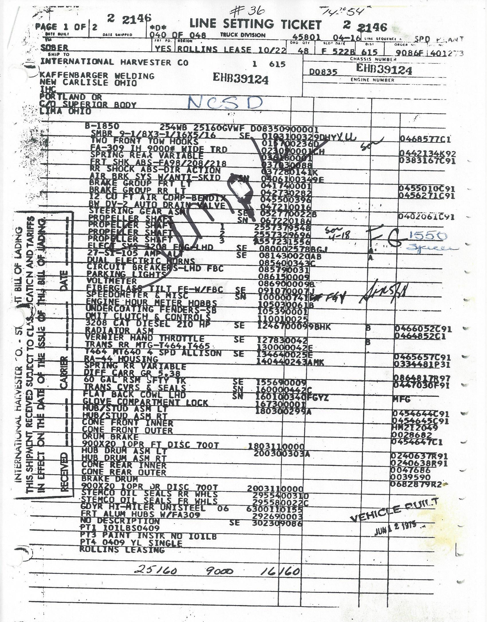 BB-LST Binder Books IH MANUALS & DECALS