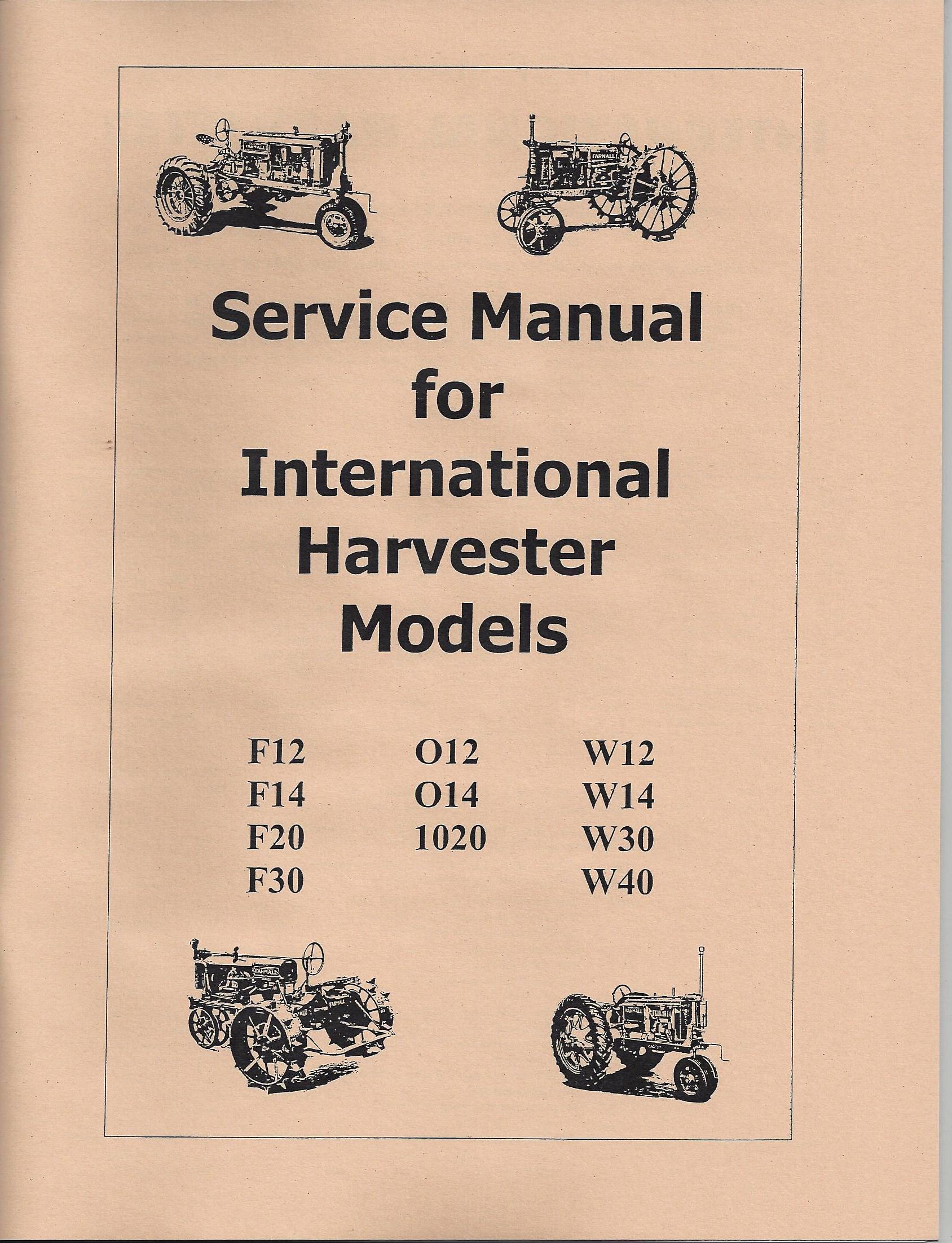 BB-MD-SM Binder Books IH MANUALS & DECALS