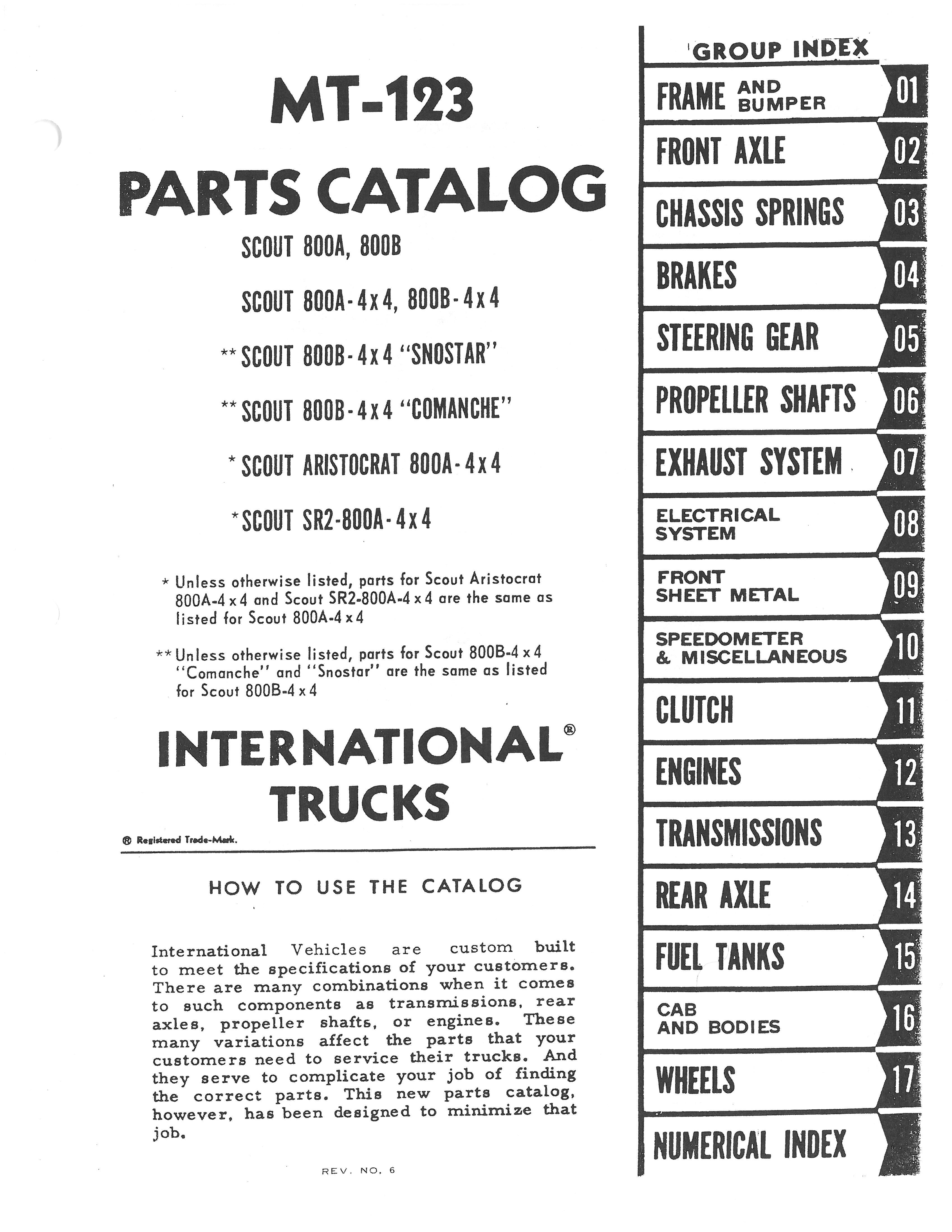 BB-MT-123 Binder Books IH MANUALS & DECALS