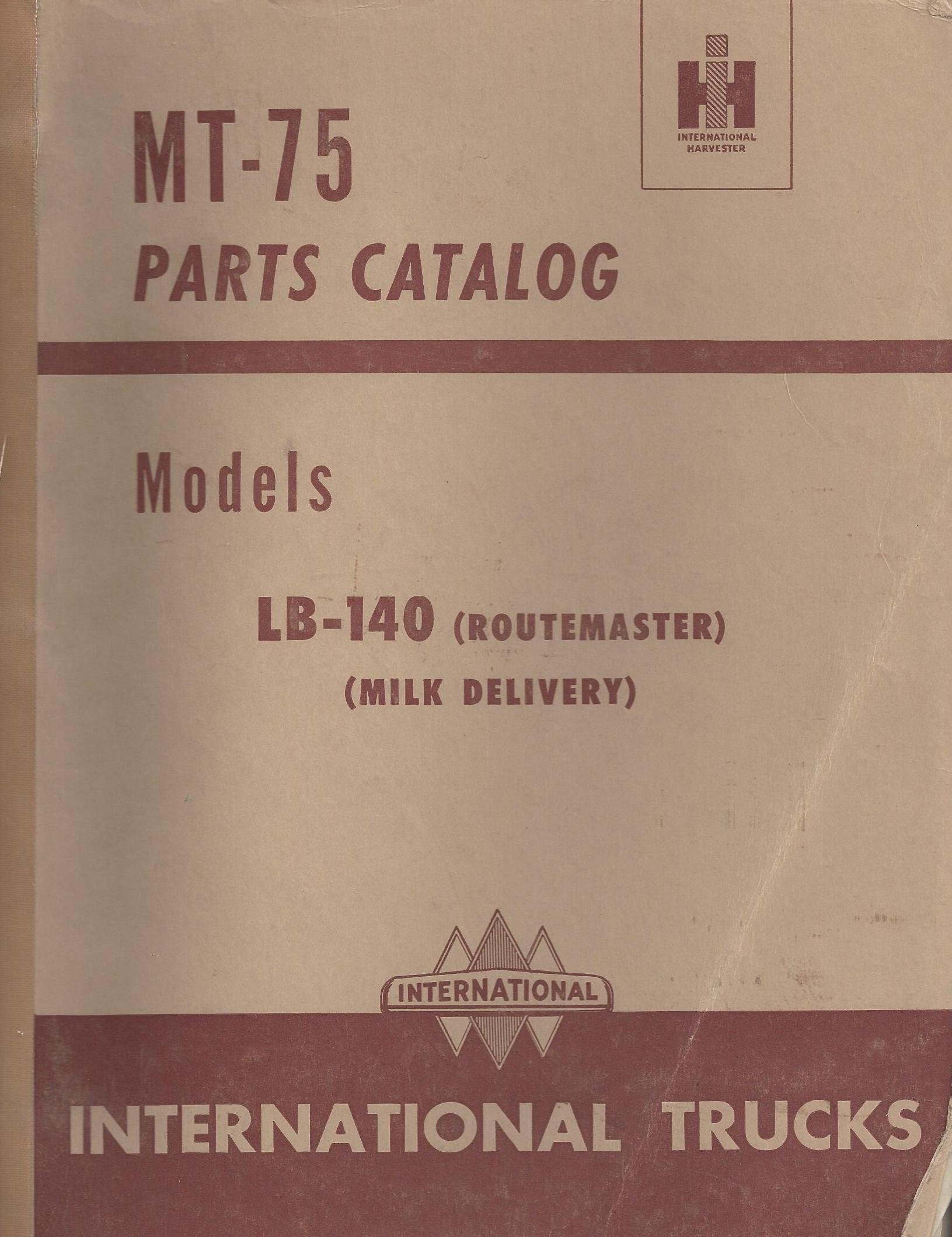 BB-MT-75 Binder Books IH MANUALS & DECALS